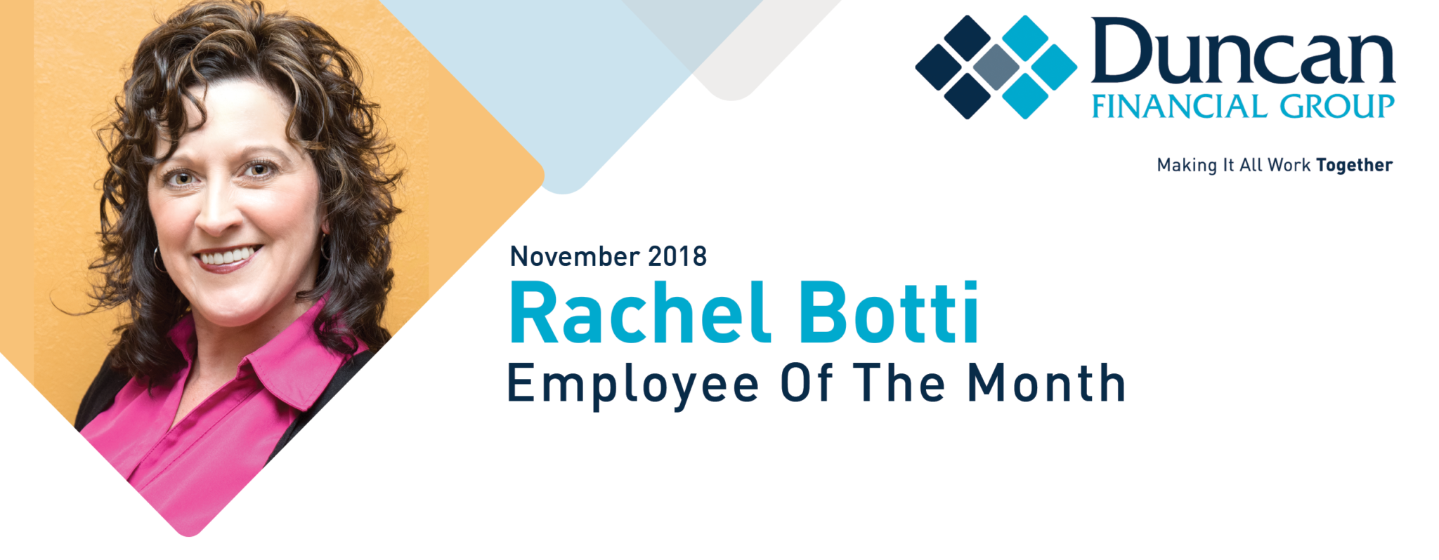 Employee of the Month- Rachel Botti